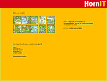 Tablet Screenshot of horn.nl